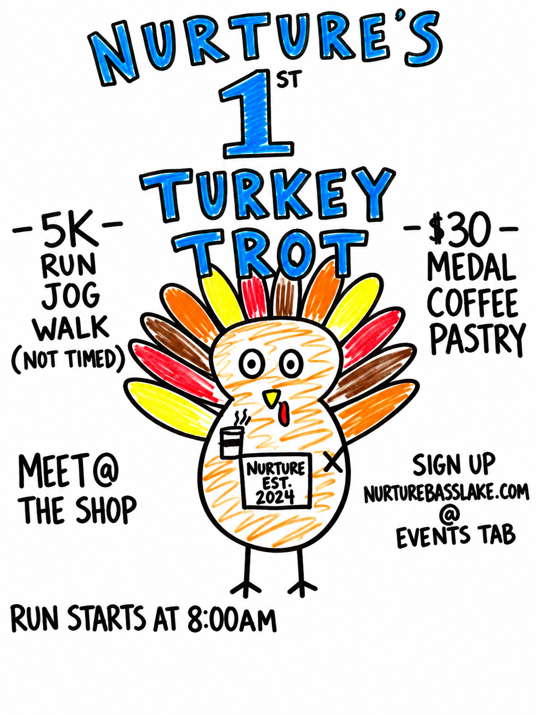Nurture 1st Turkey Trot